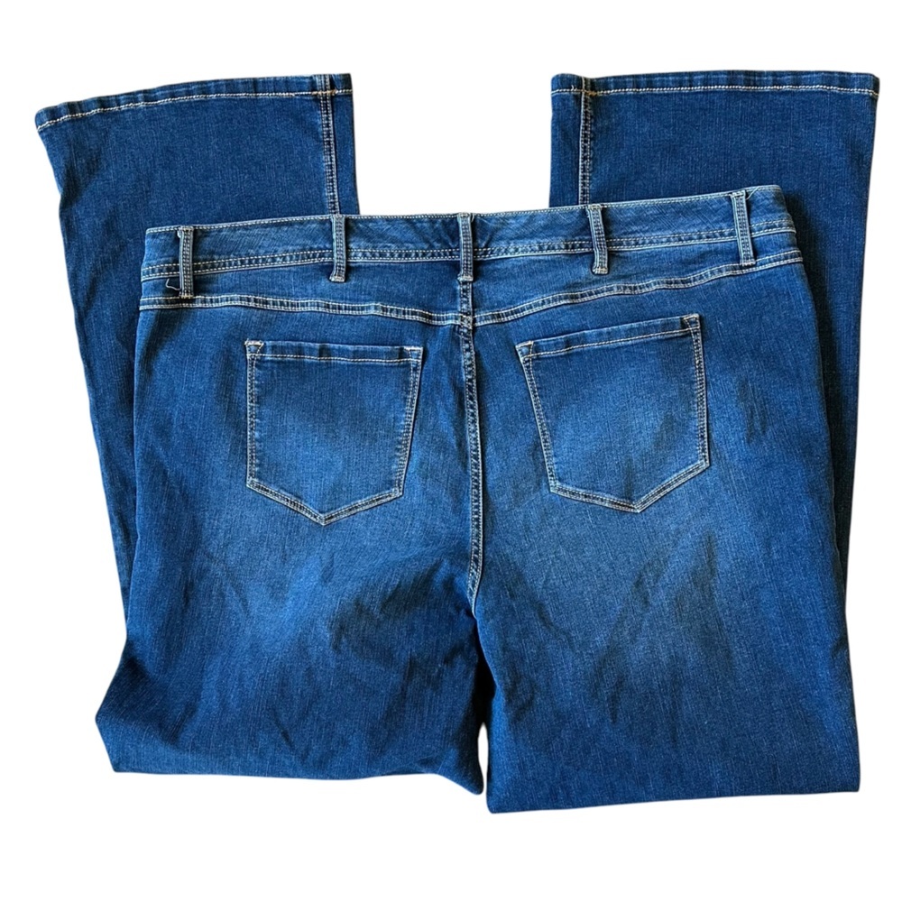 🌴 Torrid Luxe Slim Bootcut Jeans EUC SZ 26 TALL - Picture 3 of 6